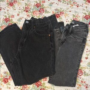 Old Navy Black Jean Bundle Girls Size 8